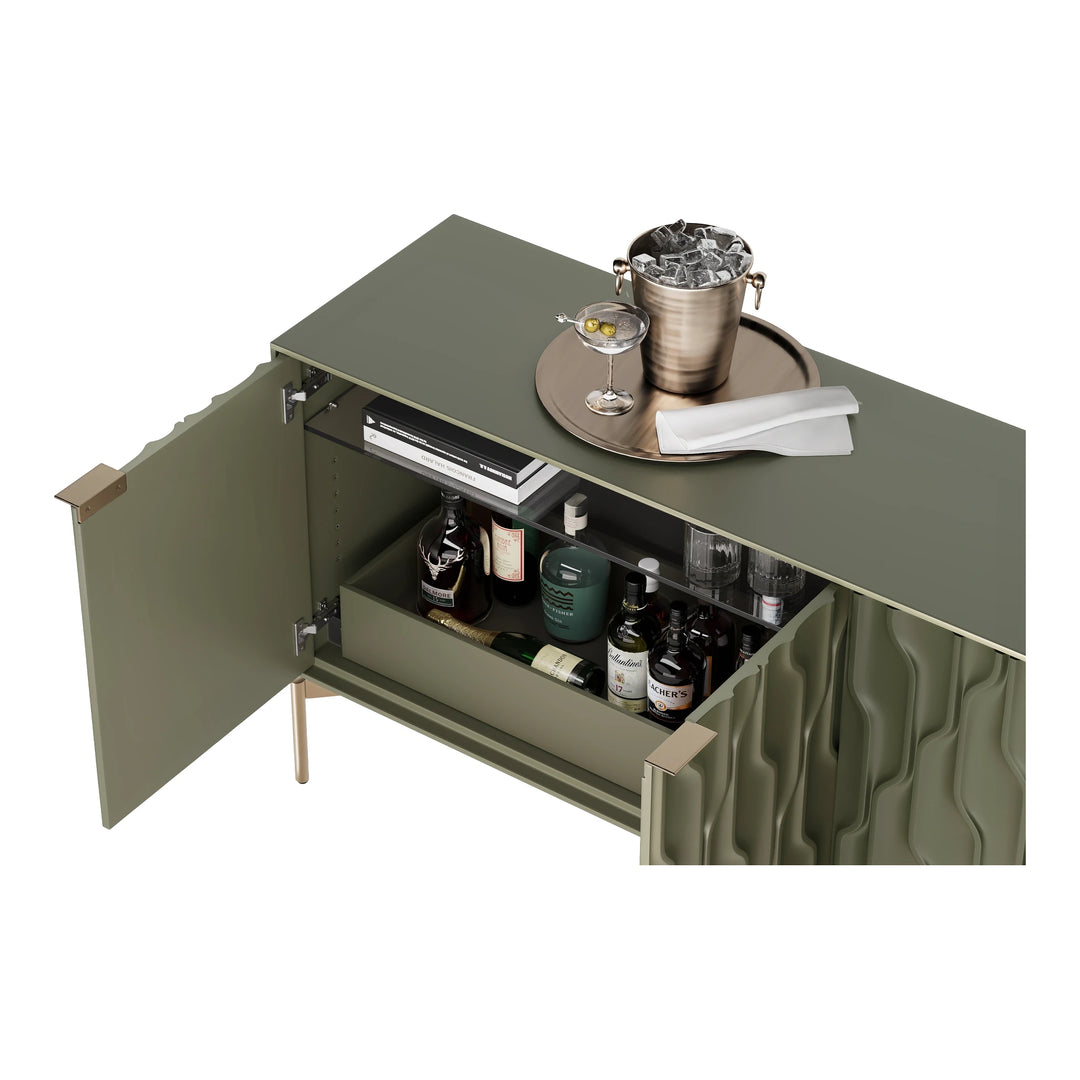 Mesa 7639 Storage Credenza Living Room BDI