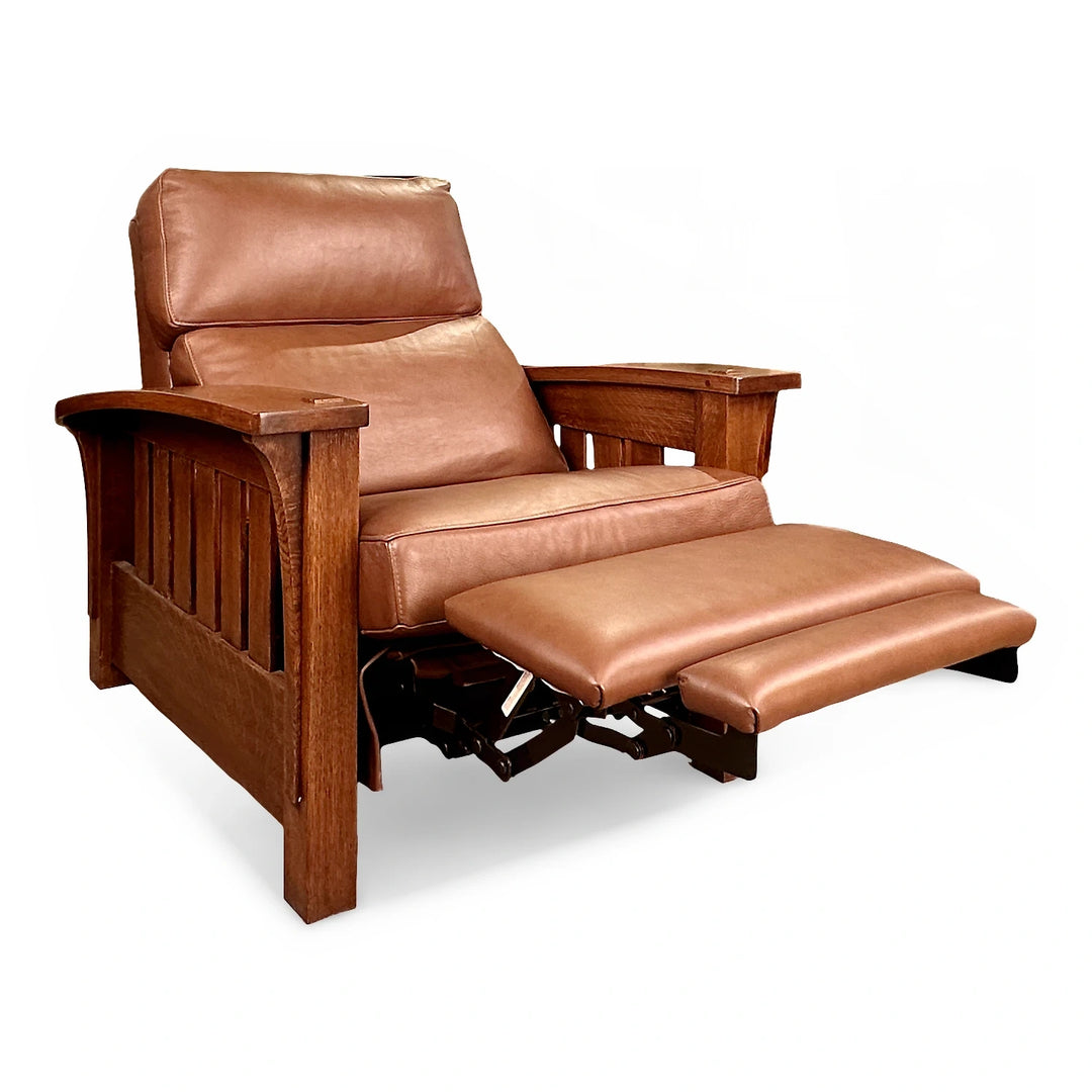 Mission Oak Power Wall Recliner Living Room Stickley