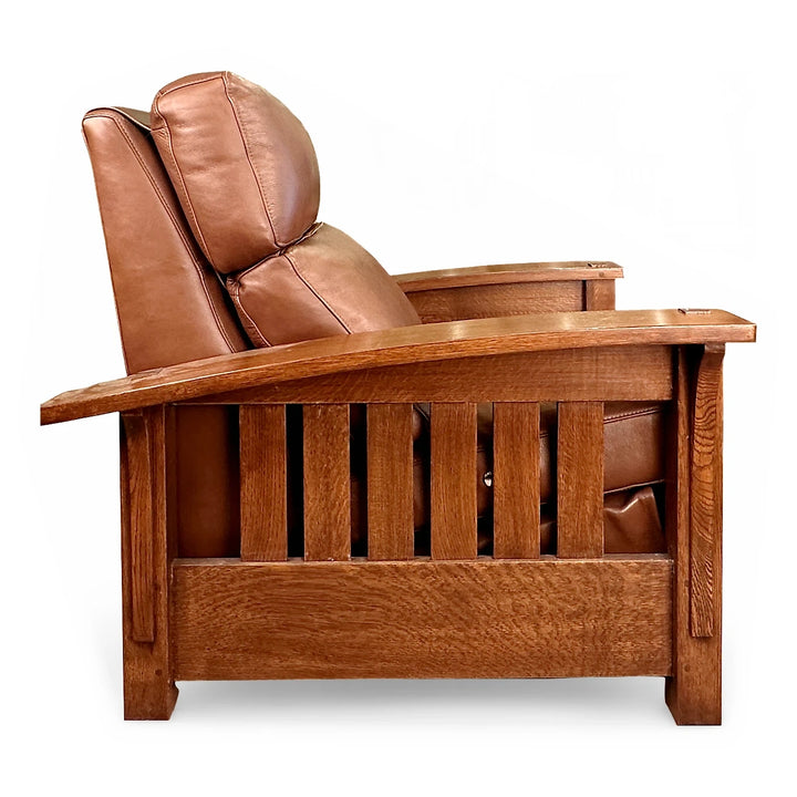 Mission Oak Power Wall Recliner Living Room Stickley