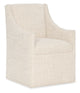 Eleana Castered Arm Chair Dining Room Hooker Furniture