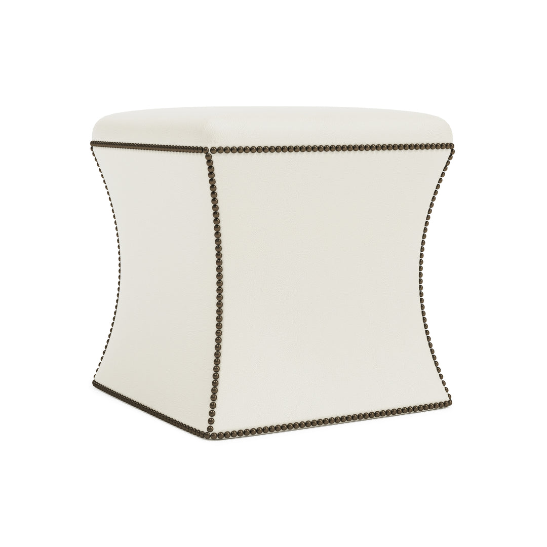 Roscoe Leather Ottoman Living Room Bernhardt