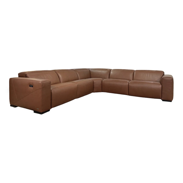 Oxford Five-Piece Power Reclining Sectional