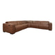 Oxford Five-Piece Power Reclining Sectional Living Room Natuzzi