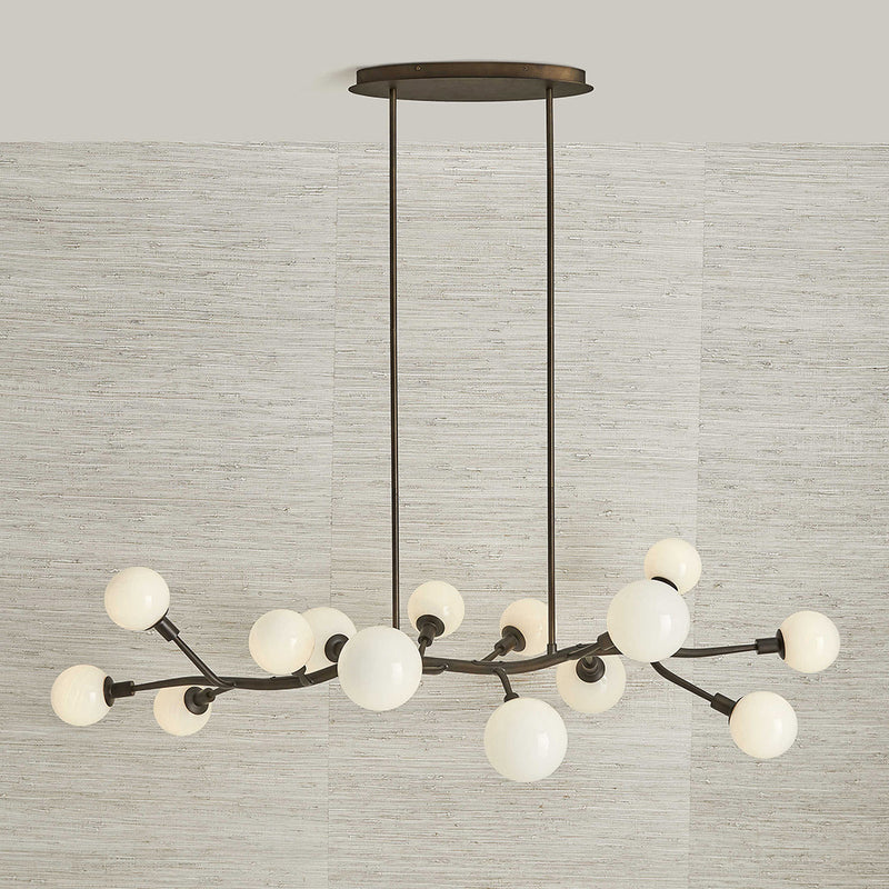 Meandering Light Pendant from Uttermost