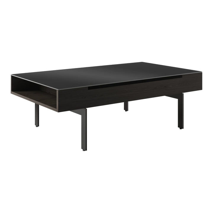 Reveal 1192 Lift Top Coffee Table Living Room BDI Charcoal Stained Ash