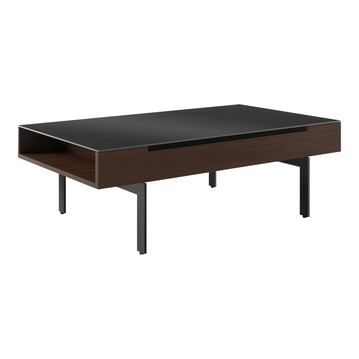 Reveal 1192 Lift Top Coffee Table Living Room BDI Chocolate Stained Walnut