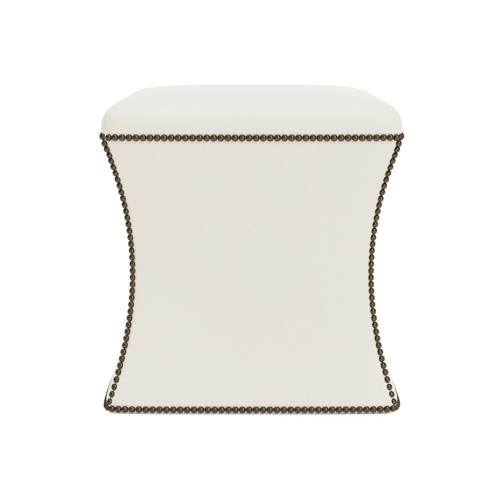 Roscoe Leather Ottoman Living Room Bernhardt