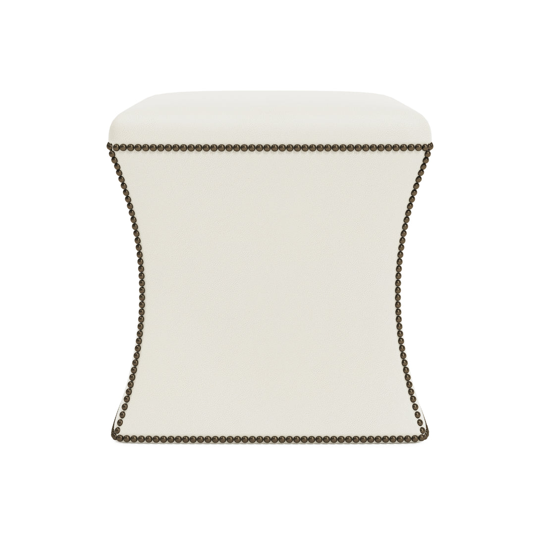Roscoe Leather Ottoman Living Room Bernhardt