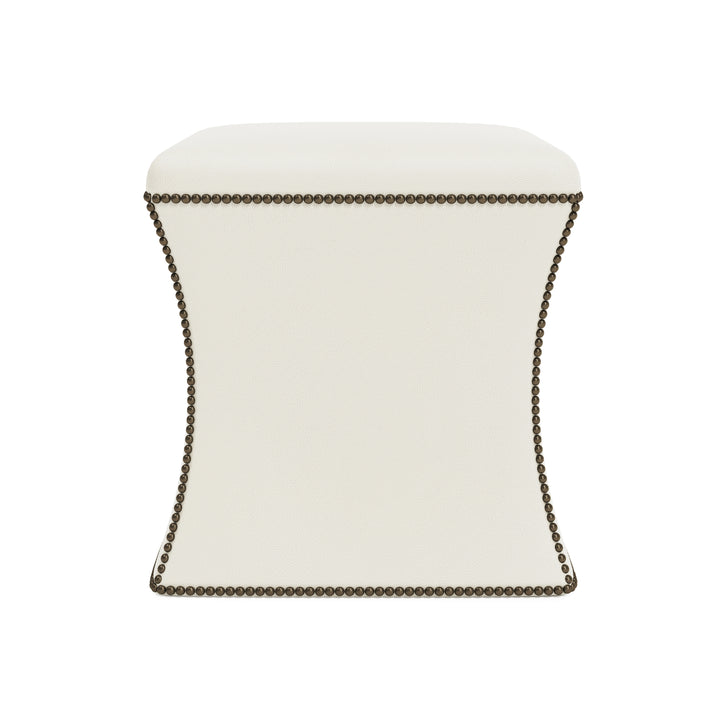 Roscoe Leather Ottoman Living Room Bernhardt