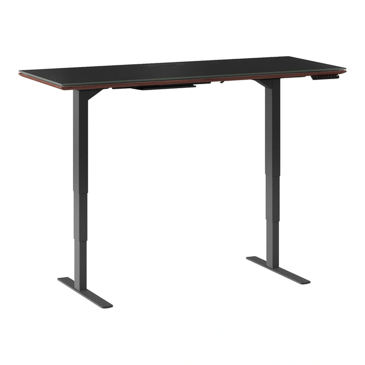 Sequel 20 6151 Sit+Stand Desk | 60"x24" Home Office BDI Chocolate