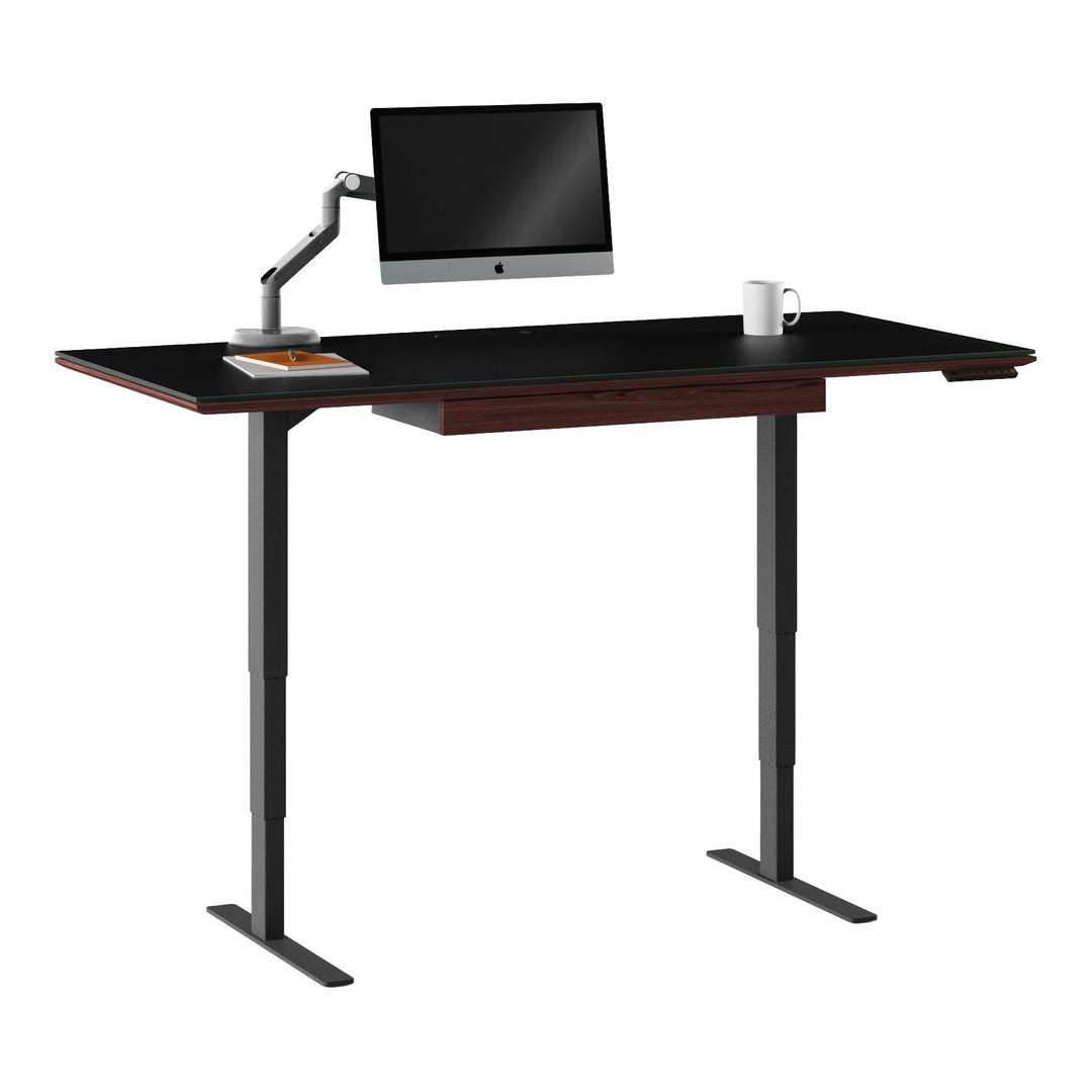 Sequel 20 6152 Sit+Stand Desk | 66"x30" Home Office BDI