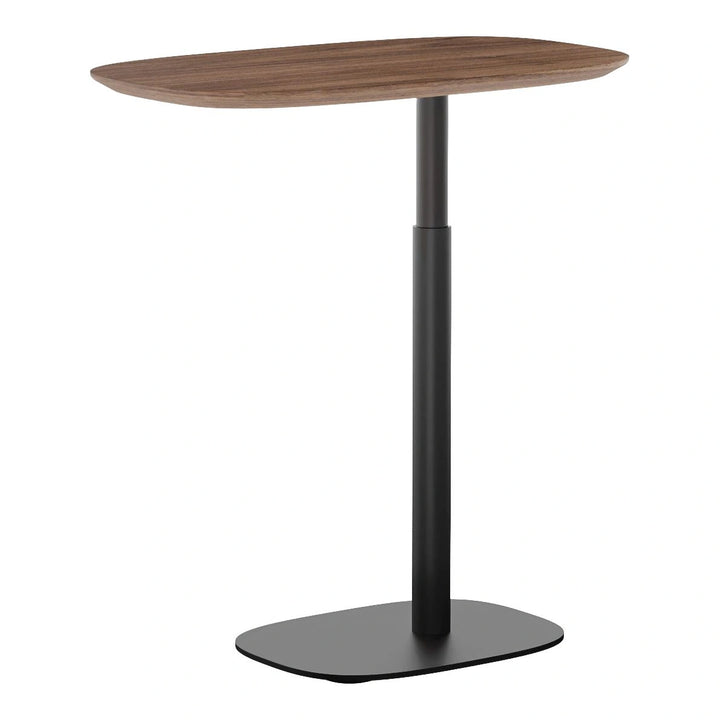 Serif 1046 Wood Lift Laptop / Side Table Living Room BDI Natural Walnut