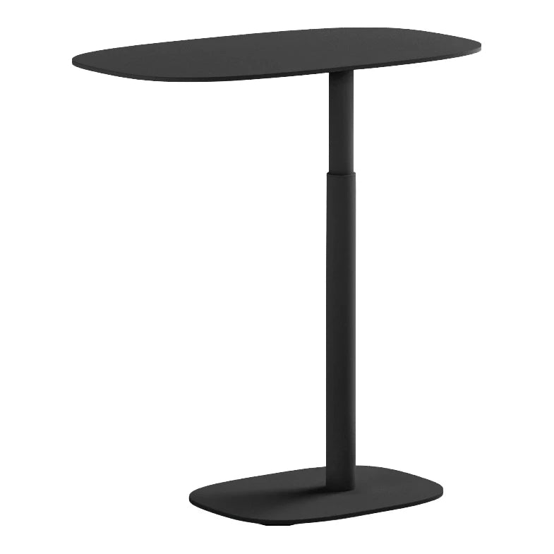 Serif 1045 Metal Lift Laptop / Side Table Living Room BDI Pepper