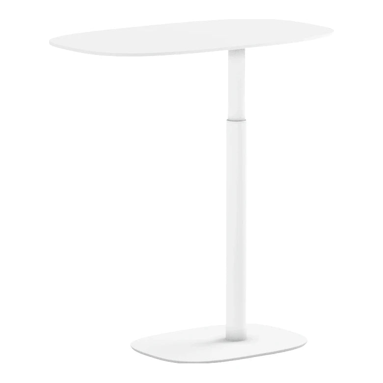 Serif 1045 Metal Lift Laptop / Side Table Home Office BDI Salt