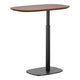 Serif 1046 Wood Lift Laptop / Side Table Living Room BDI Chocolate Stained Walnut