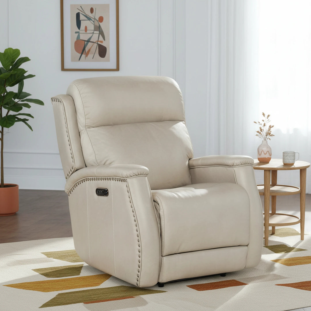 Rhea Zero Gravity Power Recliner with Power Headrest Living Room Hooker Furniture