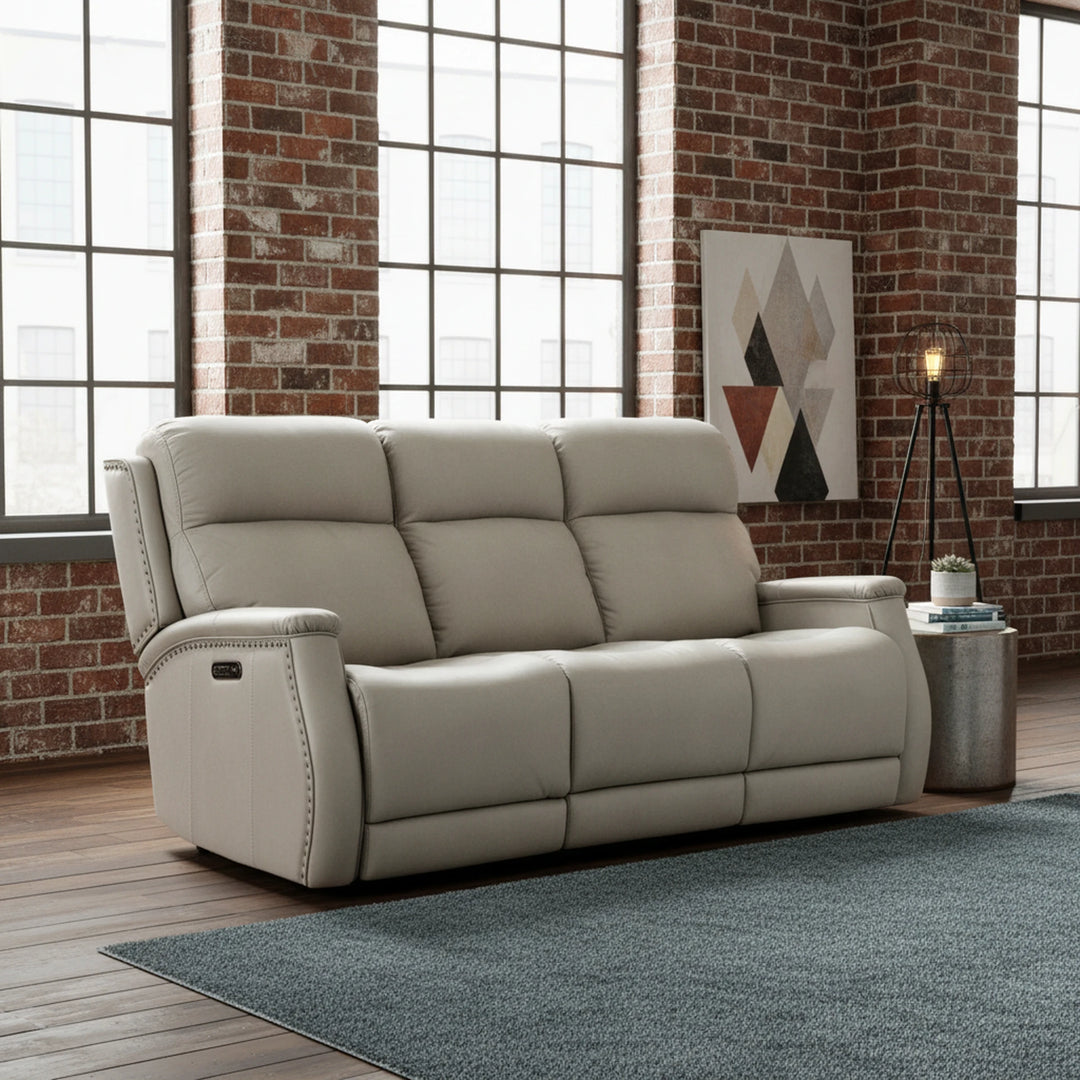 Rhea Zero Gravity Power Recline Sofa w/ Power Headrest Living Room Hooker Furniture