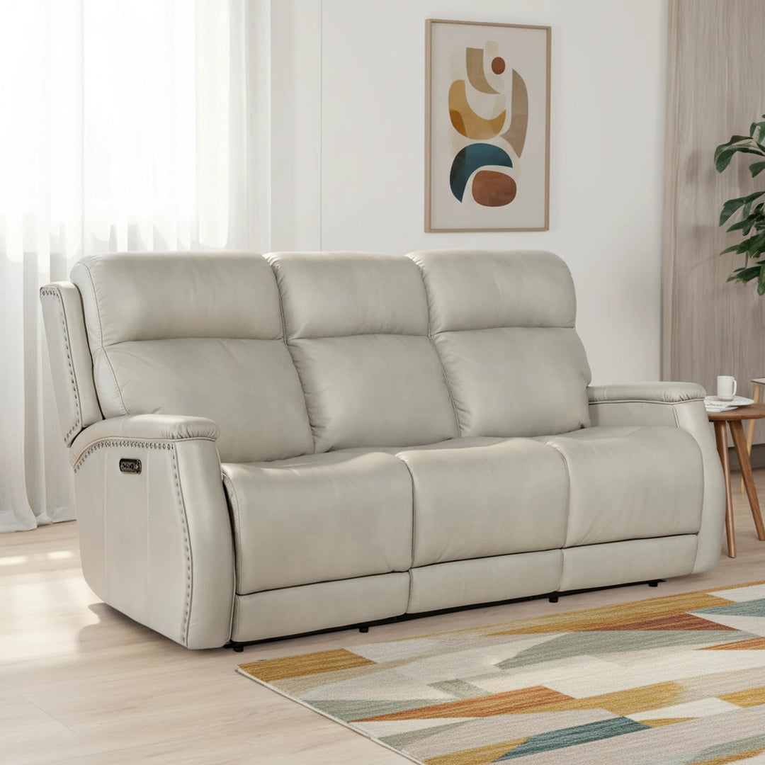 Rhea Zero Gravity Power Recline Sofa w/ Power Headrest Living Room Hooker Furniture