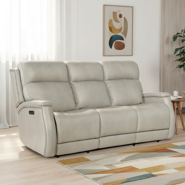 Rhea Zero Gravity Power Recline Sofa w/ Power Headrest Living Room Hooker Furniture