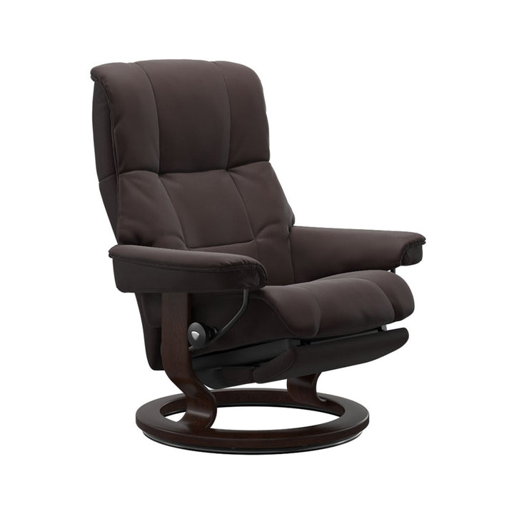 Stressless Mayfair Classic Power Chair Living Room Ekornes Large Paloma Chocolate Brown