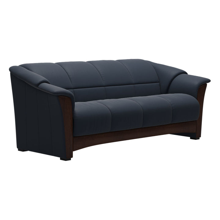 Stressless Oslo Sofa, Oxford Blue Living Room Ekornes   