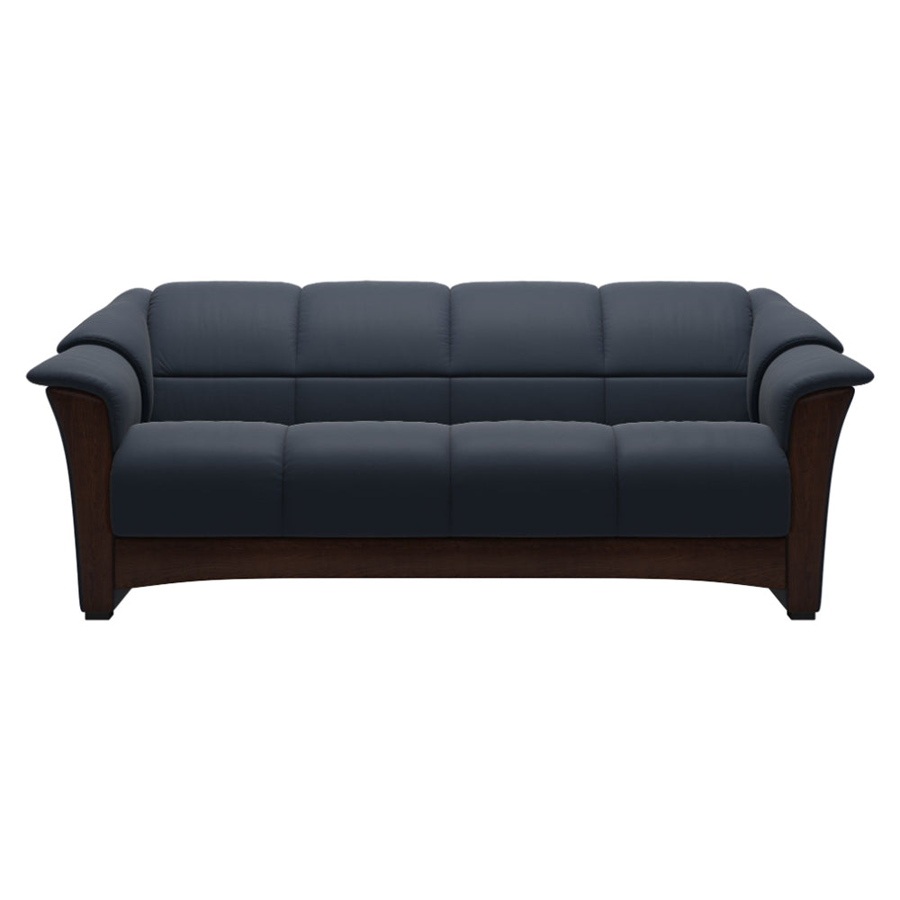 Stressless Oslo Sofa, Oxford Blue Living Room Ekornes   