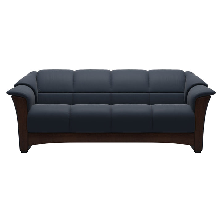 Stressless Oslo Sofa, Oxford Blue Living Room Ekornes   