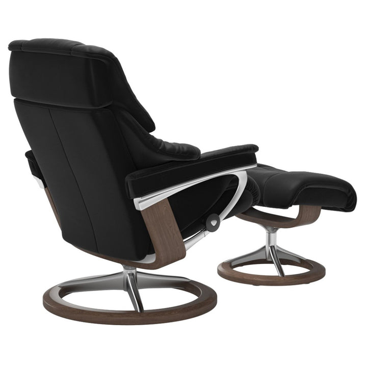 Stressless Reno Signature Chair & Ottoman Living Room Ekornes   