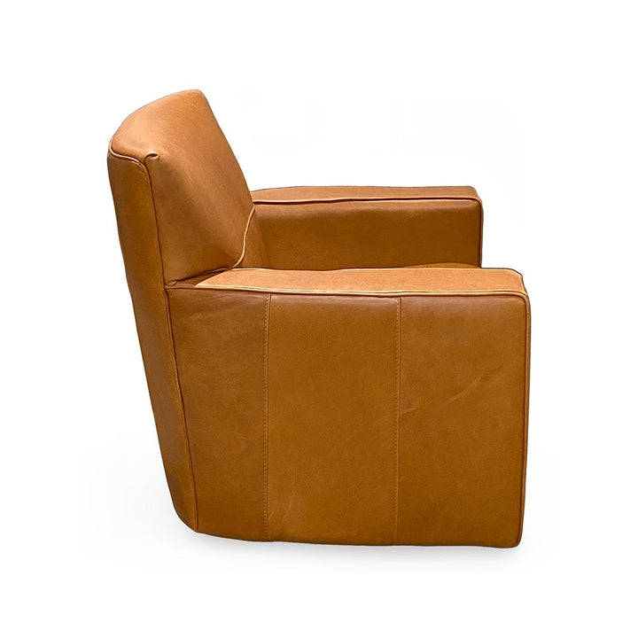 Summit Leather Swivel Chair Living Room Softline   