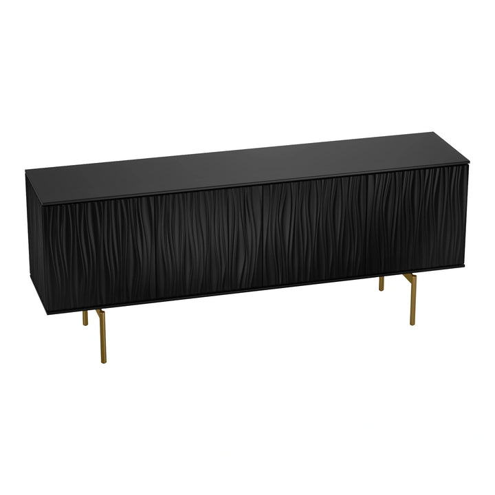 Tanami 7109 Storage Credenza BDI Satin Black