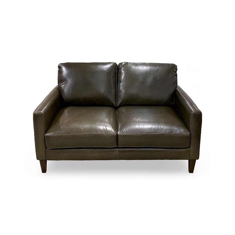 Tapps Leather Loveseat Living Room Softline   