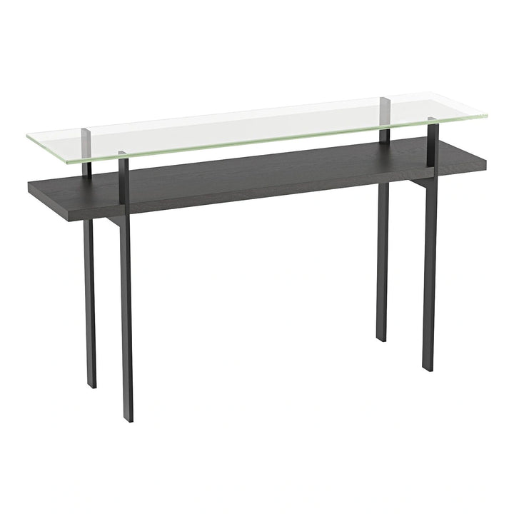 Terrace 1153 Console Table Living Room BDI Charcoal Stained Ash