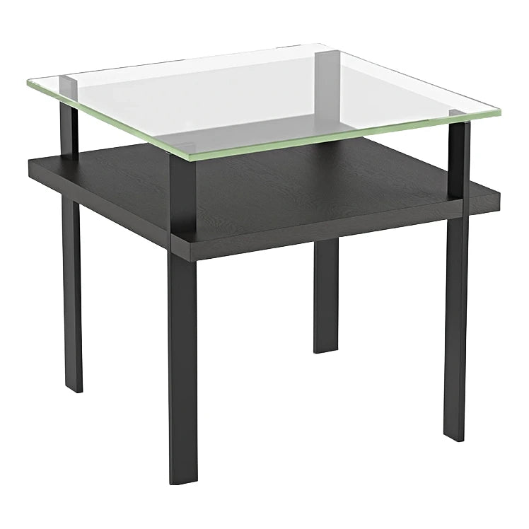 Terrace 1156 End Table Living Room BDI Charcoal Stained Ash