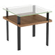 Terrace 1156 End Table Living Room BDI Natural Walnut