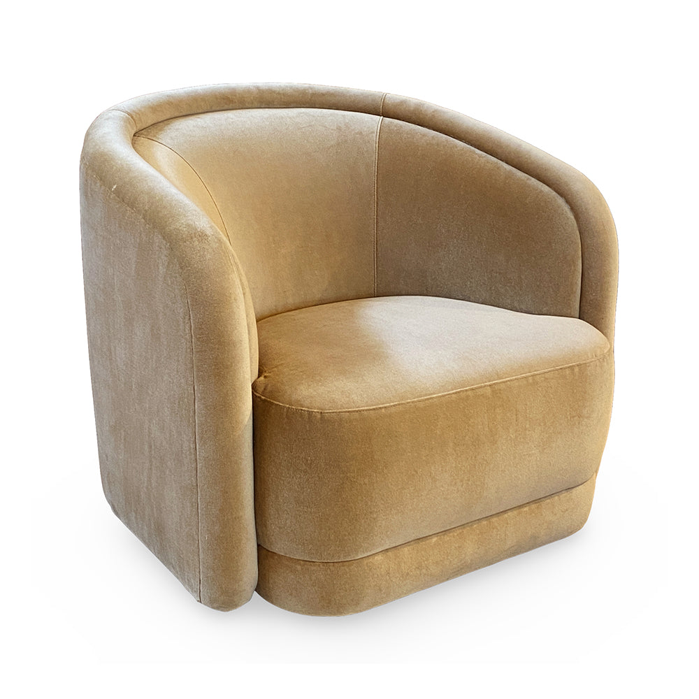 Valence Swivel Chair Living Room Precedent   