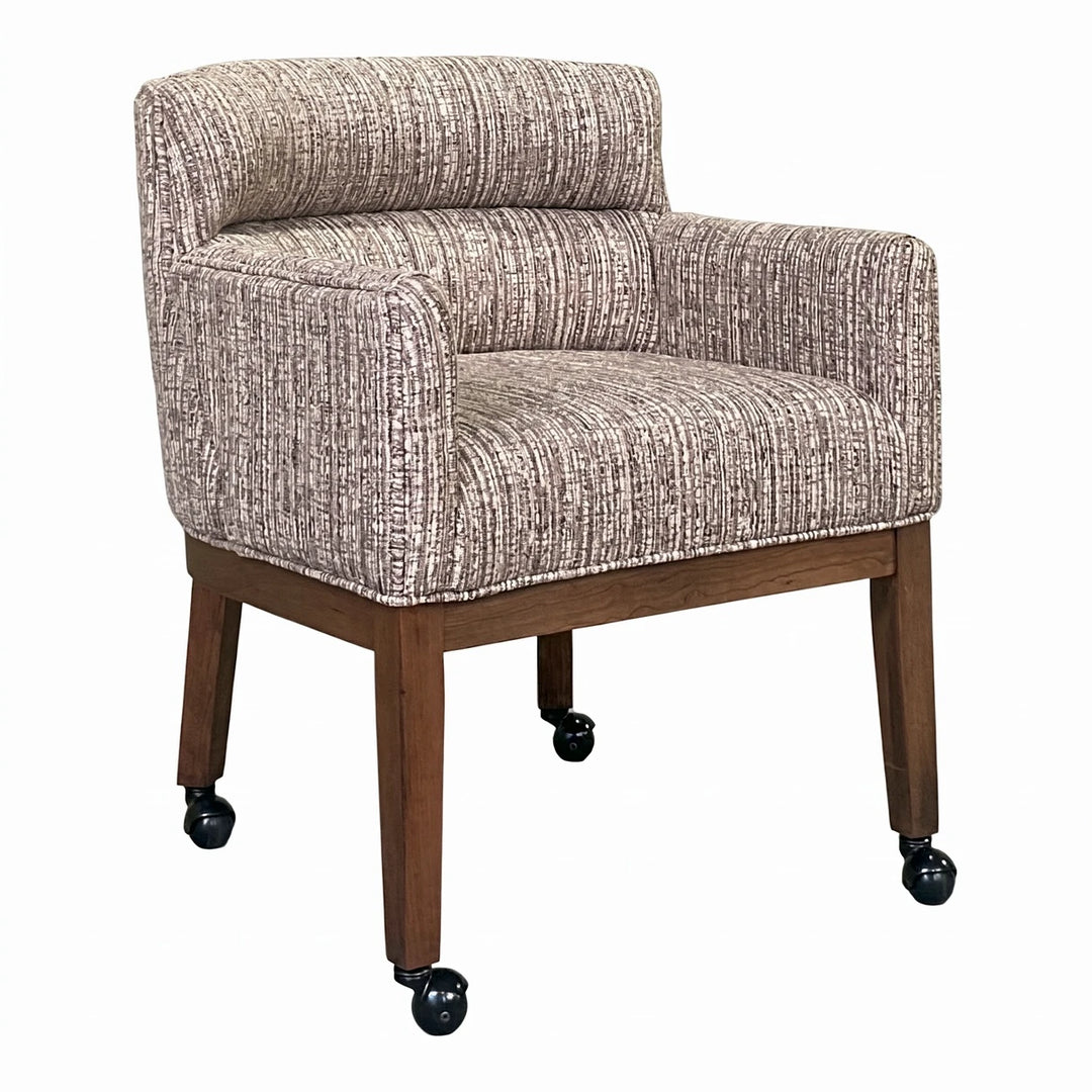 Walker Dining Arm Chair with Casters Dining Room Mavin