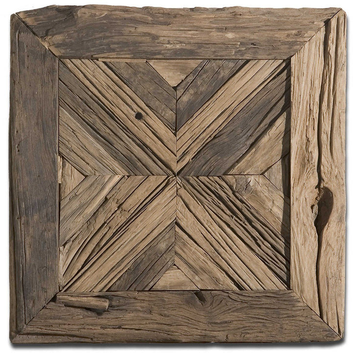 Rennick Wood Wall Square Accessories Uttermost   