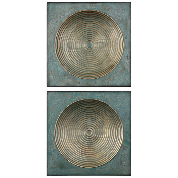 Sybil Metal Wall Décor, Set of 2
