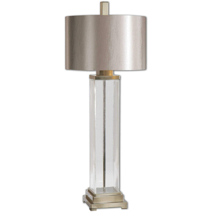 Drustan Clear Glass Table Lamp Accessories Uttermost   
