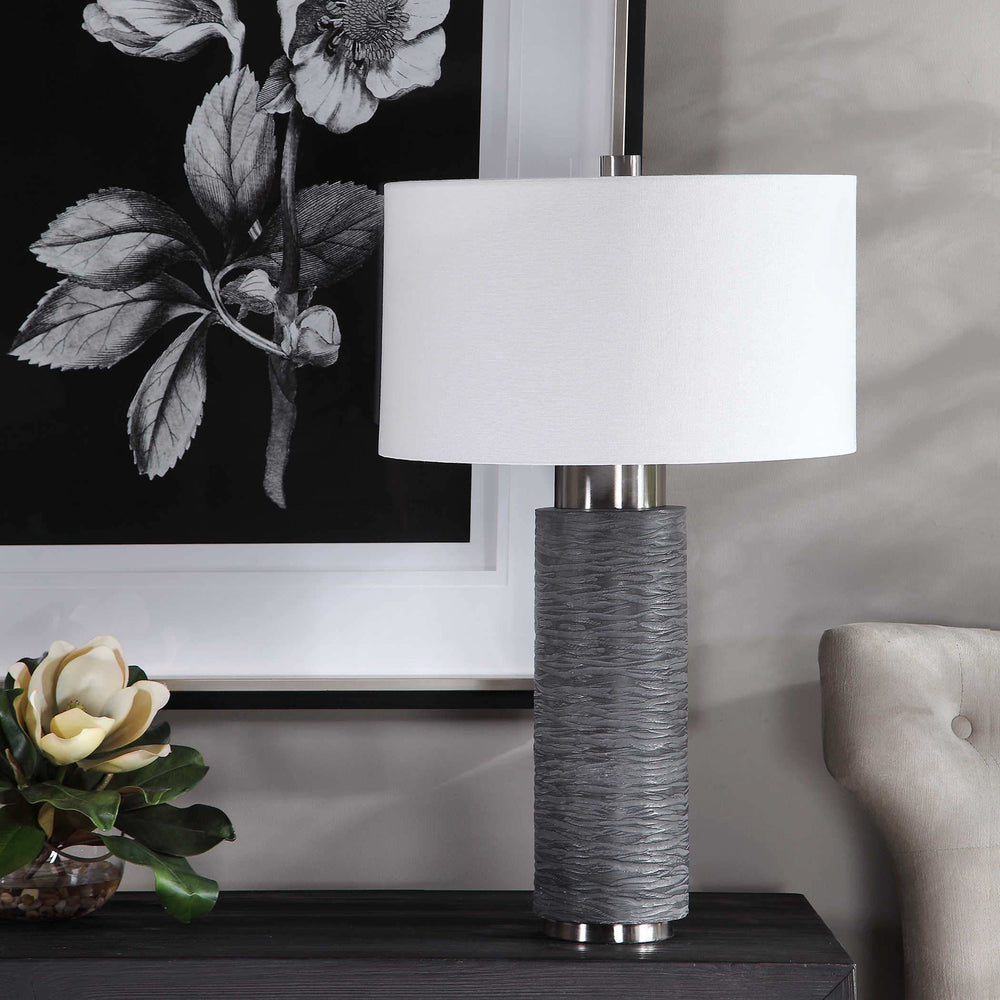 Strathmore Gray Table Lamp Accessories Uttermost   