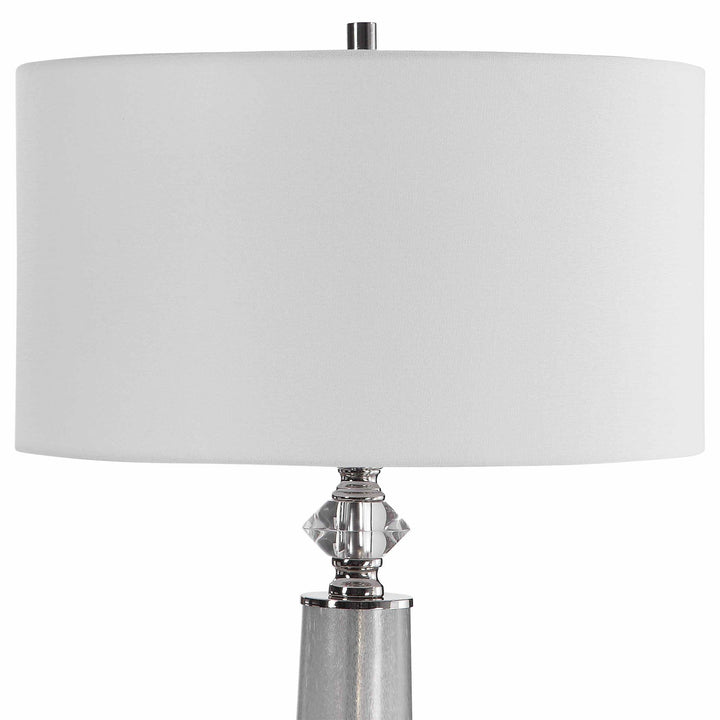 Grayton Frosted Art Table Lamp Accessories Uttermost   
