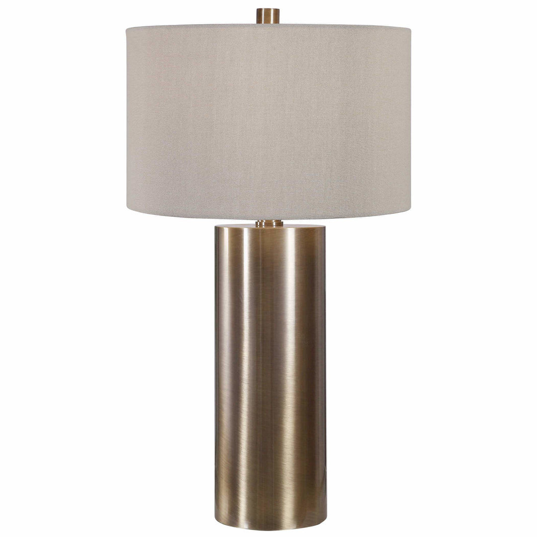 Taria Brushed Brass Table Lamp Accessories Uttermost   