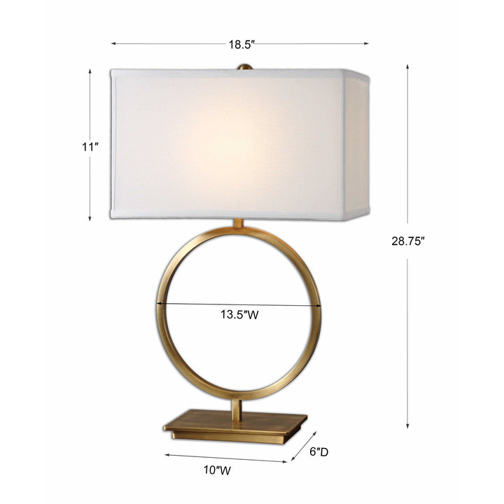 Duara Circle Table Lamp Accessories Uttermost   