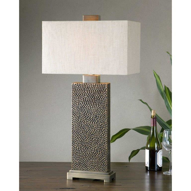 Canfield Coffee Bronze Table Lamp Accessories Uttermost   