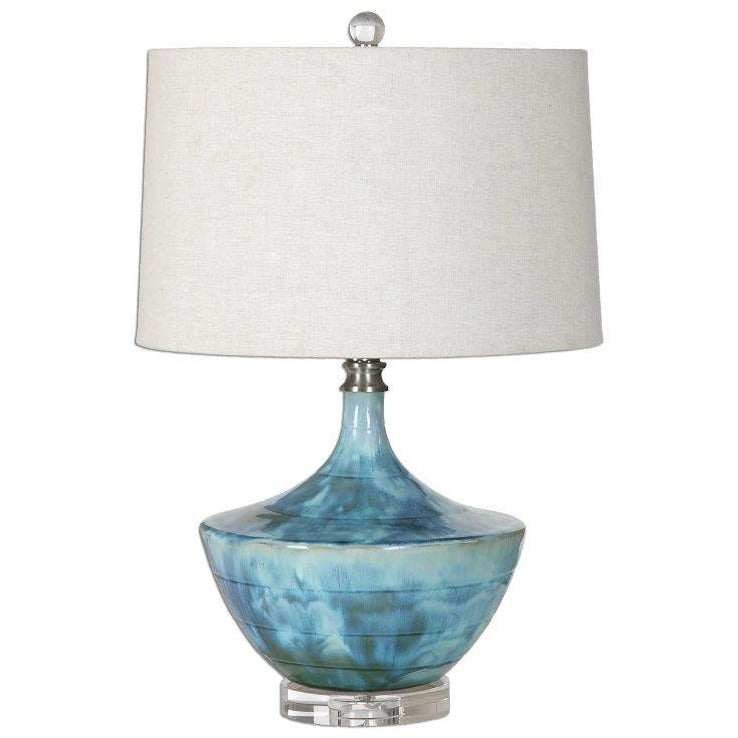 Chasida Blue Ceramic Lamp 