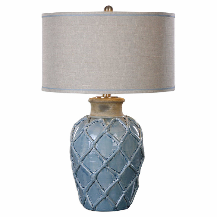 Parterre Pale Blue Table Lamp 