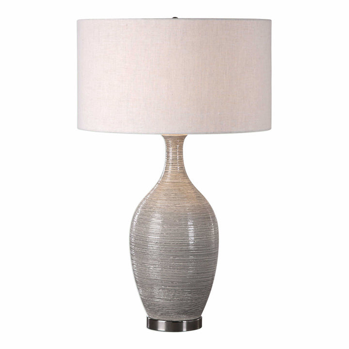 Dinah Gray Textured Table Lamp Accessories Uttermost   