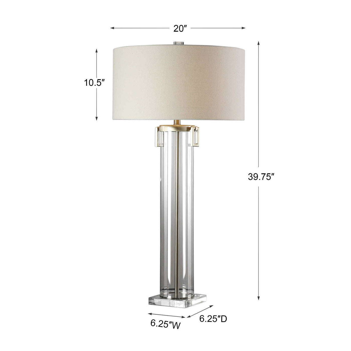 Monette Tall Cylinder Lamp 