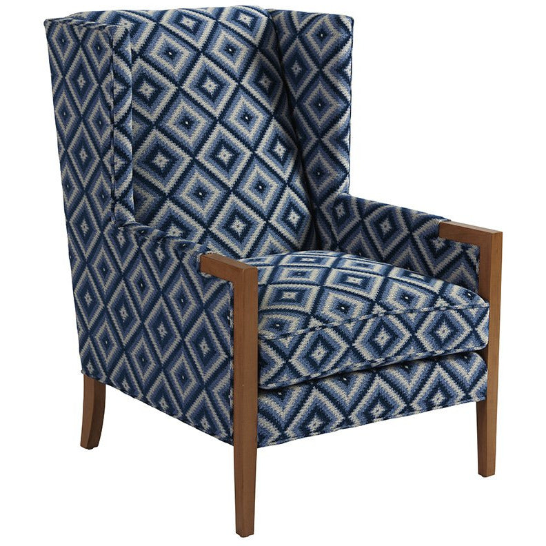 Stratton Wing Chair Living Room Barclay Butera   