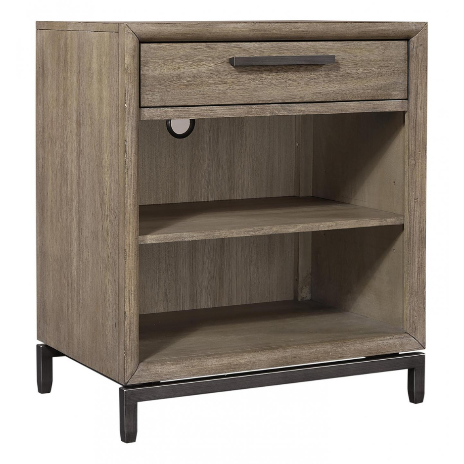 Trellis 1 Drawer Nightstand Bedroom Aspenhome   